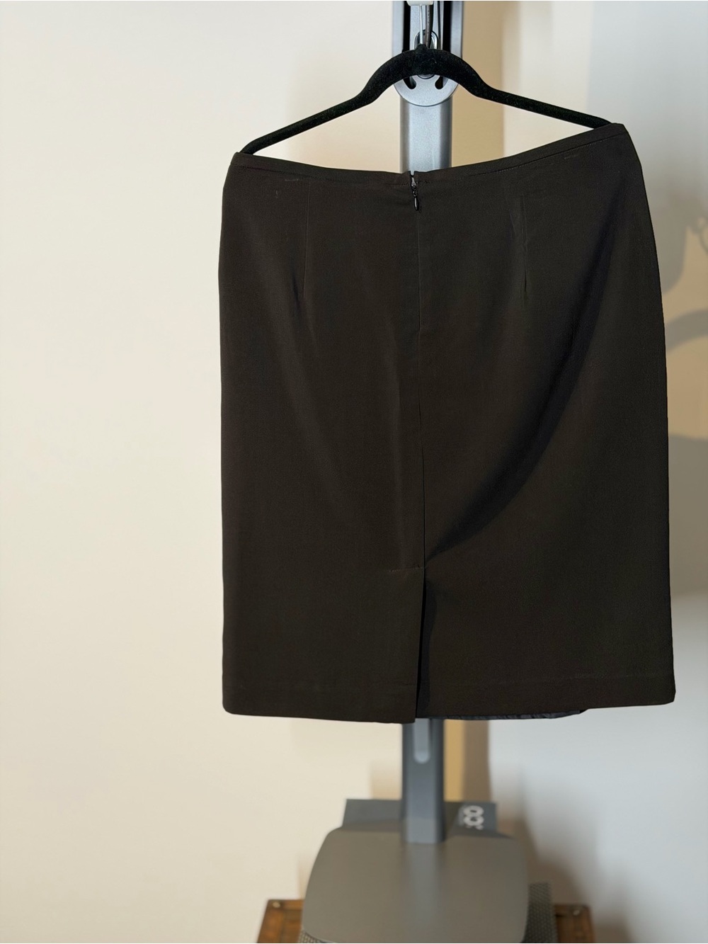 Classic Black Pencil Skirt - Women's